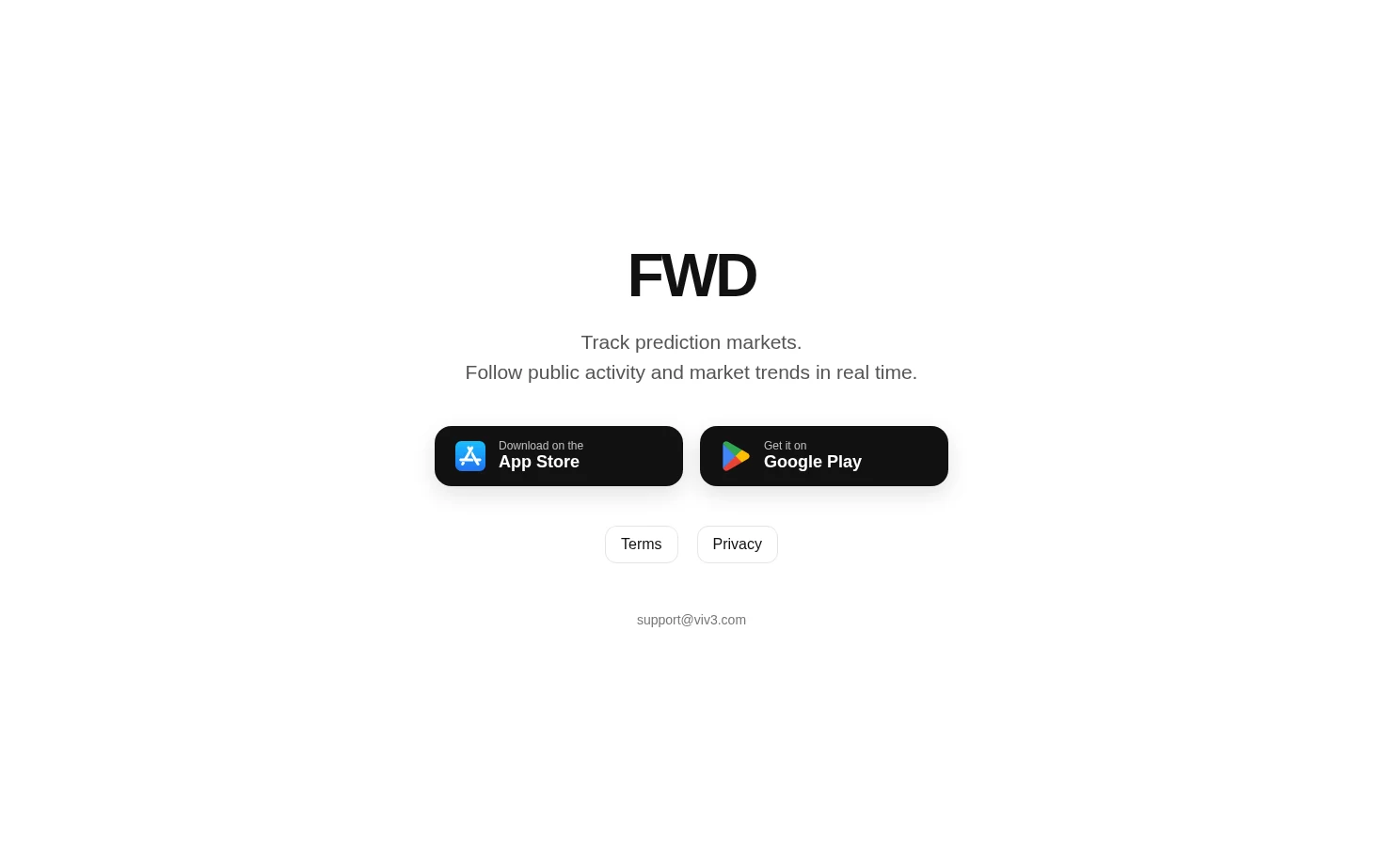 FWD 页面快照